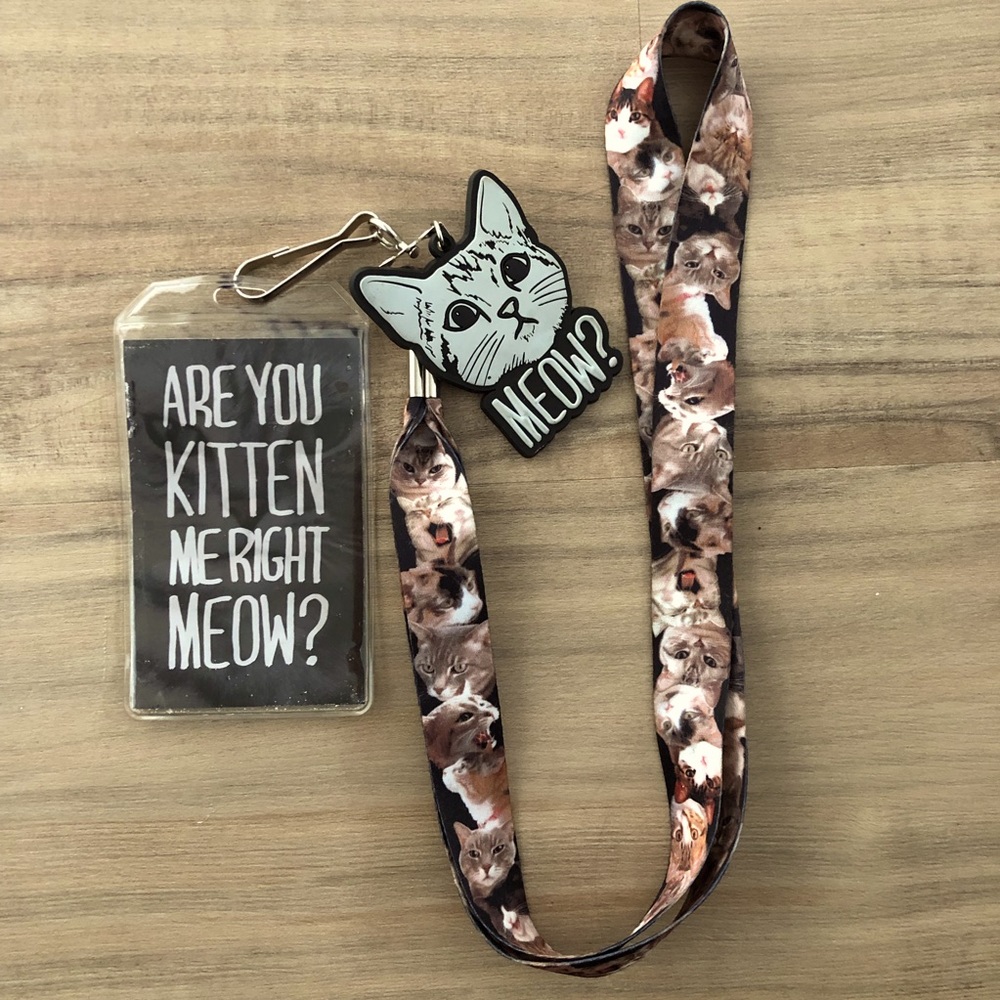 Cat ID Landyard
